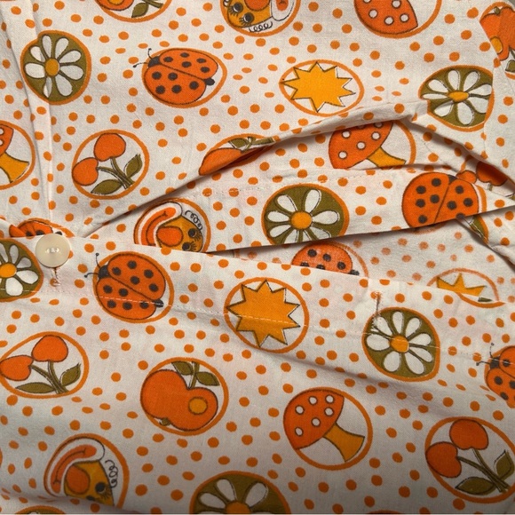 Vintage fabric baby crib blanket duvet - Picture 2 of 6